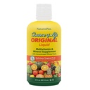 NaturesPlus Kilde til liv flydende, Tropical Fruit - 30 fl oz - Multivitamin & Mineral supplement - Gluten Free, Vegetar - 30 Servere