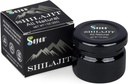 Sayan Pure Shilajit Resin 1oz / 25g, Glas Jar, 250 Servere - Potent Organic Fulvic Acid Supplement - Understøtter immunsystem, hukommelse, fokus og leverer naturlig energi, Detox - Vegan, Non- GMO