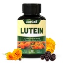 Lutein for Eyes, Lutein 20mg, Lutein og Zeaxanthin Kosttilskud, Eye Supplements, Eyestrain Relief & Support Vision Health, Vegan, 60 Softgels