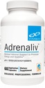 XYMOGEN Adrenaliv - Adrenal Support to Promote The Body 's Response to Stress, Promote Energy and Stamina - Rhodiola Rosea, Eleuthero, Adrenal Complex, Lakrids, Vitamin B6 (60 kapsler)