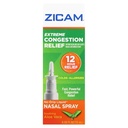 Zicam Extreme Congestion Relief No- Drip Liquid Nasal Spray med Soothing Aloe Vera, 0.5 Ounce