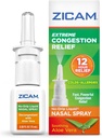 Zicam Extreme Congestion Relief No- Drip Liquid Nasal Spray med Soothing Aloe Vera, 0.5 Ounce