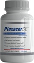 Ny Plexacor Multi- Enzymes Fibrin Defense, 6- in-1 SuperEnzyme Blend med Rutin, Serrapeptase & Superior Turmerisk for sund immunforsvar - 120 Greve