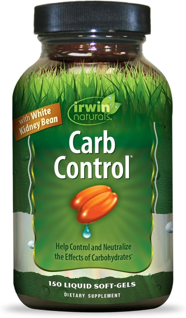 Irwin Naturals Carb Control, 150 Liquid Soft- Gels