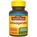 Nature Made Ashwagandha kapsler 125mg til stress support, 60 kapsler, 60 dages forsyning