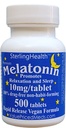 Melatonin 500 tal 10mg Quick Opløs Vegan Super Strength