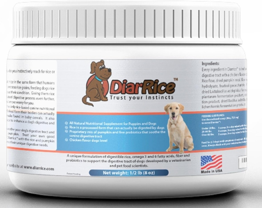Probiotika til hunde Diarré, Anti Diarré til hunde, Diarré Medicin til hunde 'Bloating, Gas, og Mave ubehag. Puppy Probiotika til Diarré. Hunde opsat Mave Relief Medicin.