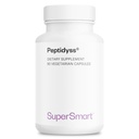 Supersmart - Peptidyss 1200mg per dag (Patenteret og høj potens) - Fish Protein Hydrolysat Supplement - Peptider & Aminosyrer Complex - 124; Non- GMO & Gluten Free - 90 Vegetariske kapsler