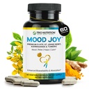 Trio Mood Joy Buddy 124; Premium 5- HTP, St Johns Wort, Ashwagandha & Turmeric Buddy 124; Ashwagandha Capsules to Promote Natural Call & Relaxed Mood Buddy 124; Food Support Supplement 124; 60 Day Supply *