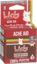 Licks Piller-Free Kat Ache Aid - Gurkemeje og Ingefær Kat Kosttilskud - Kat Health Supplies & Pain Relief - Gel Packets - 10 Anvendelse
