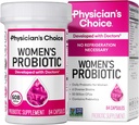 Lægens valg Probiotika for kvinder - PH Balance, fordøjelsesfremmende, UT, & Feminin Sundhed - 50 milliarder CFU - 6 Unik Strops for kvinder - Organic Prebiotics, Cranberry Extract + - Womens Probiotic - 84 CT