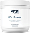 Vital Nutrients DGL Pulver • 124; Vegan DGL Licorice Root Extract to Support Sund Mavesund Lining og fordøjelsesfremmende Tract • 124; Gluten, Dairy, Soy Free • 124; Non- GMO • 124; 120g
