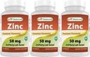 Bedste Naturals Zink supplement som Zink Gluconat 50mg 240 tabletter Pakning med 3 stk.