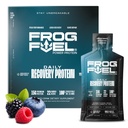 Frog Fuel Power Regular Protein Shot, 15g Protein Nano- Hydrolyzed Grass Fed Collagen, Post Workout, Gluten Free, Fat & Sugar Free, 22 Aminosyrer, 0 Carbs, Berry, 1 oz Packets, 24 Pack