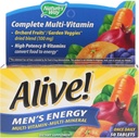 Naturen er i live! Mænds Energy Complete Multivitamin, høj potens B- vitaminer, 50 tabletter