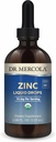 Dr. Mercola Zink Liquid Drops - Understøtter immun- og organsundhed - 15 mg Organic Zink Liquid Drops - USDA Organic - NSF Certified - Non- GMO, Gluten- Free & Soy- Free - 3.88 fl oz (28 Servere)