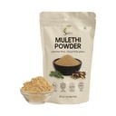SVATV Lakrids Pulver • 124; Pure Glycyrrhiza glabra • 124; Mulethi • 124; Yashtimadhu - størrelse - 227 Grams Half Pound
