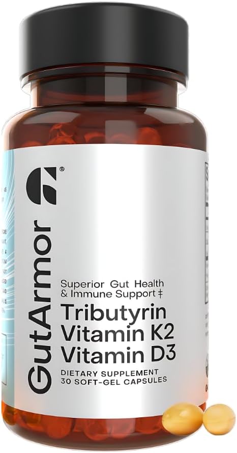 Gut & Heart Health + immunforsvar 1 måned Tilførsel af 124; 30 Soft Gel kapsler