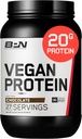BARE YDEEVNE NUTRITION Vegansk protein, Plantebaseret protein, Pea Protein, Watermelon Protein og Græskar Protein, naturligt sødet og aromatiseret (27 Tjenester, chokolade)