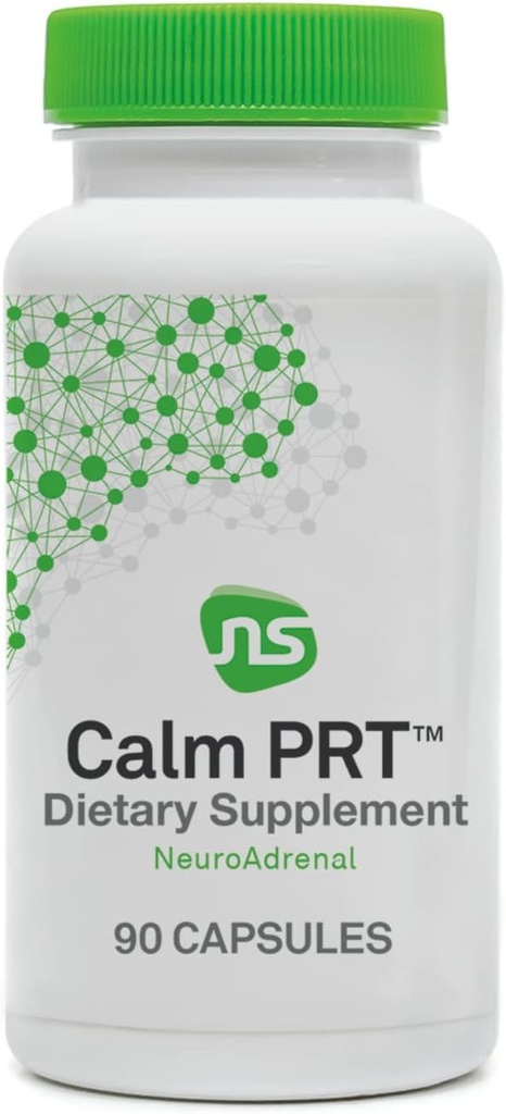 NeuroScience Calm PRT - Rhodiola Rosea Adrenal Health Supplement til støtte søvn, Mood, Regulere Stress + Hjælp med at reducere Anxiousness - Sleep Supplement med Glycin, Taurine, Cortisol (90 kapsler)