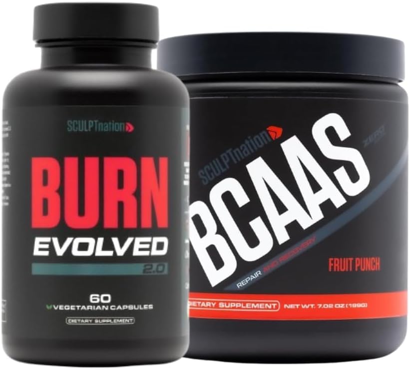 Schedpt Nation af V Shred Burn Evolved 2.0 og BCAA Powder Fruit Punch Bundle