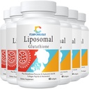 Liposomal Glutathione Softels, Enhanced Absorption - Liposomal Levering, Active Form L- Glutathion, Cellular, immunfunktion & Lever Detox, Rich in Antioxidant Formel, Gluten Free, 360