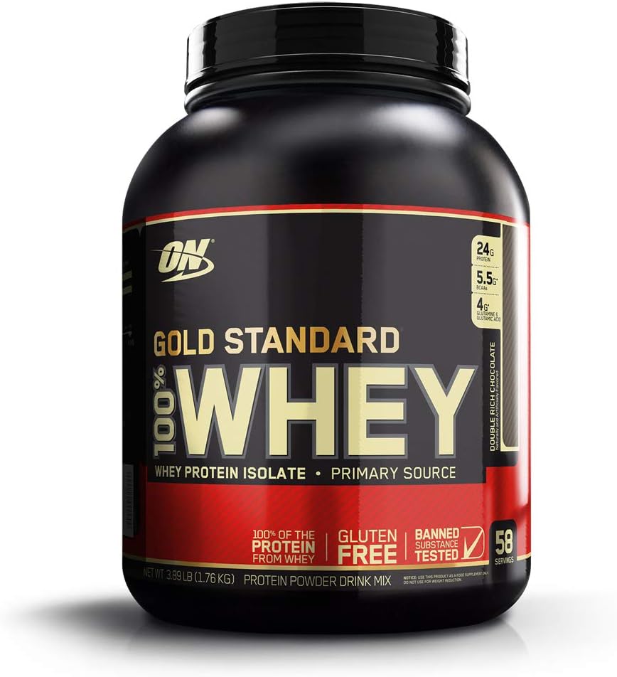 Optimum Nutrition- 100% Whey Gold Standard Dbl Rich Chokolade 58 Serveringer