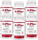 K- Plus Kalium Citrate Plus Cranberry supplement til hunde - Vet Godkendte UTI Remedy - Understøtter Brege Sundhed - for hver hund Breed - 6 - Pack (600ct)