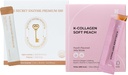 The Secret Enzyme Premium 100 (50 sticks) & K- Collagen Soft Peach Collagen Jelly (30 sticks) for fordøjelsessygdomme, hud sundhed
