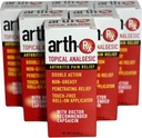 Tematisk analyse Smerte Relief Roll-on med Capsaicin for dyb Penetraating Smerte Relief, Varm Capsaicin for at lette smerter fra Gigt og Muskelakker og Pains, 18 oz