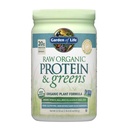 Have of Life Raw Organic Protein & Greens Light Sweet, Vegansk Protein Powder for kvinder og mænd, Plant og Pea Protein, Grønne, Probiotika, Gluten Free Low Carb Shake Made without Dairy 20 Servere