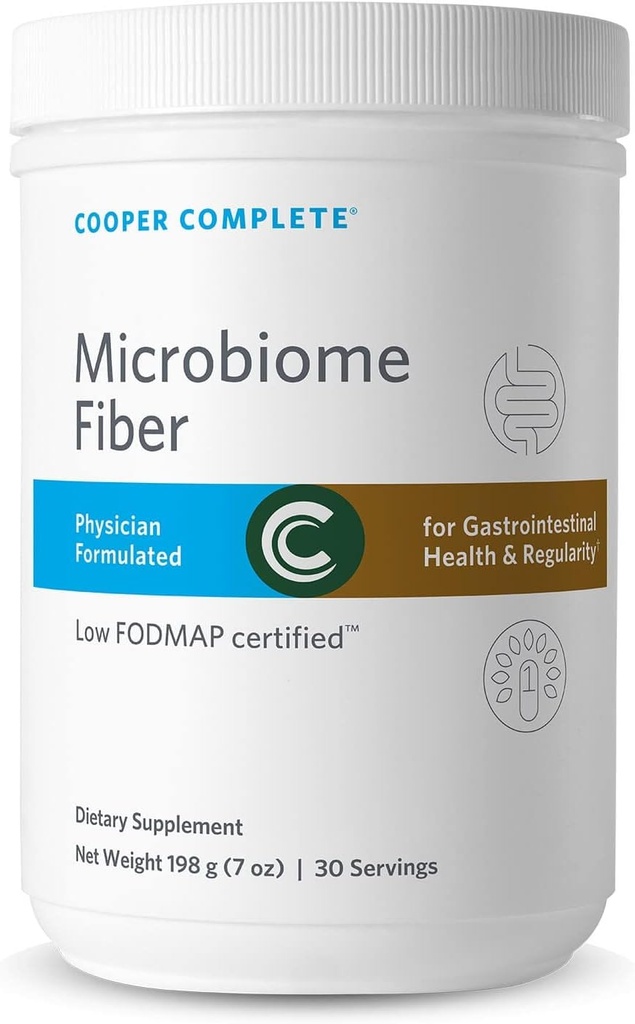 Cooper Complete Microbiome Fiber Powder Supplement. Pakke med 1. 30 Servering pr kannister