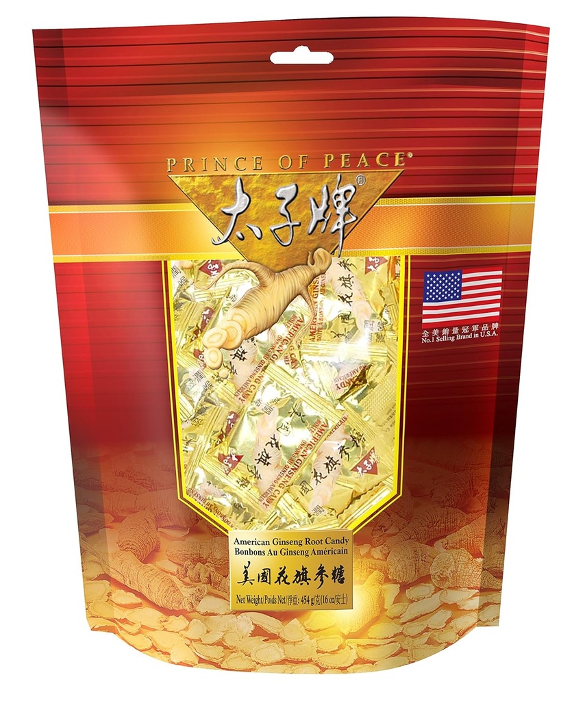 Prince of Peace American Ginseng Root Candy (1 LB)