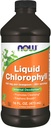 Now fødevarer kosttilskud, flydende chlorophyll, Super koncentreret, intern deodorizer *, Boost Energy, Mint Flavor, 16 -Ounce