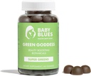 Baby Blues Green Goddess Gummies, 60 Count Dietary Supplement, Plant- baseret, Gummy Form