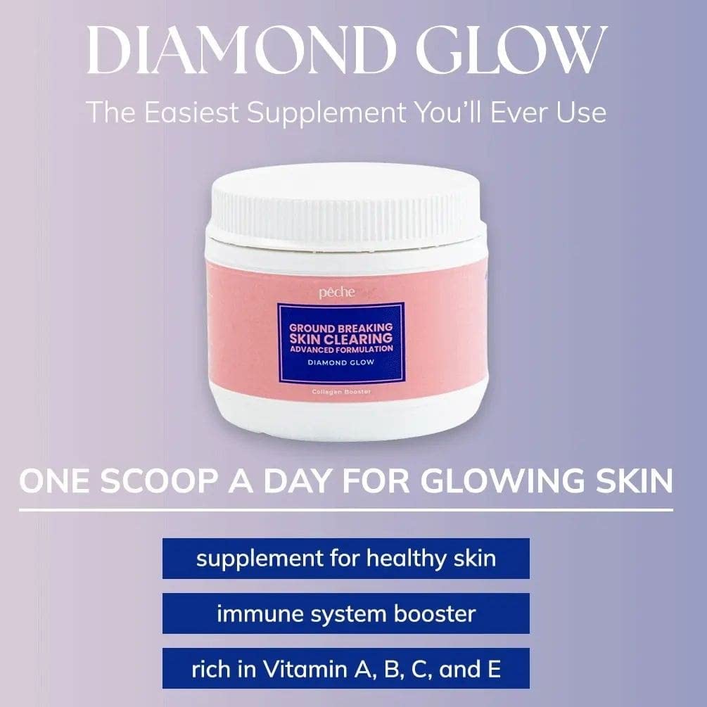 Diamant Glow Skin Supplement til Whitening & Hud glødning