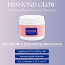 Diamant Glow Skin Supplement til Whitening & Hud glødning