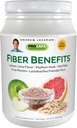 ANDREW LESSMAN Fiber Fordele Powder 60 Serveringer - Lemon- Lime, blid, Natural Opløselig / Uopløselig Fiber, fremmer regelmæssighed, Cleansing. Psyllium Husk, Havre, Æble, Grapefrugt, Guar Gum, Probiotika