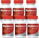 Vita Sciences Nurenza Neuropathy Relief Supplement 40x Strength Natural R-ALA Form for Nerve Health, Fast Repair w/ Vitamins, Antioxidants Revitalizing Feet, Hands, Legs, and Toes. 60 Ct. - Pack of 6