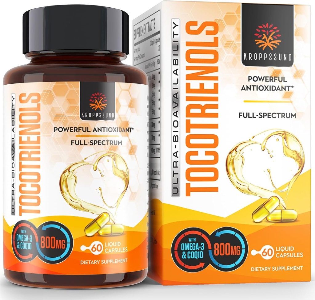 Kroppssund Tocotrienols 800mg Supplement