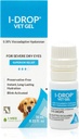 I- DROP Vet Gel: Pet Eye Dryps for Dogs against 124; Smøremiddel Akut / Sæsonbestemt tørvægt 124; Superior Comfort against 124; Long- Længere Relief 124; Færre ansøgning påkrævet, 0,30% Hyaluronan