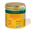VAHDAM, Økologisk gurkemeje w / High Curcumin (2.47oz) USDA Organic, 100% Raw from India against 124; Gluten- Free, Non- GROMLE 124; Premium Quality & Aroma against 124; Single Origin Spice against 124; Direkte fra kilde