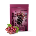 PowderVitamin Electrolytes Powder Plus (100 Servere) Grape Electrolyte Powder Zero Calorie Keto, 0 Sugar, No Maltodextrin, 1000mg Kalium, 120mg Calcium, 120mg Magnesium, Hydrationspulver
