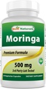 Bedste Naturals Moringa Superfood 500 mg 60 Veggie kapsler