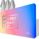 Tør Anti Fog Cloth, 3 Pack Antiofoging Cloth til Eyeglasses, Screen, Briller, Genanvendelige og Portable Rengøring Cloth Lens Tør til Overtrukket Eyeglasses med Masker