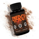 Koffein piller, Alternativ til en energi drik, energi gel eller energi gummier, All- Natural Energy Kosttilskud, Energy Pills med Elderberry