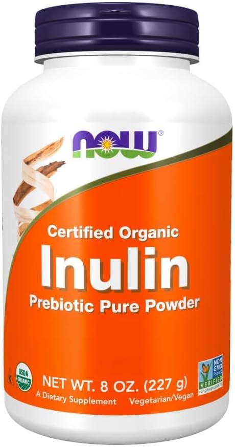 Nu fødevarer - Inulin pulver 8 Ounces