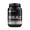 Optimum Nutrition Platinum Rebuild, Premium Platinum Blend Protein Powder med Creatin monohydrat, mørk chokolade, 20 Servere