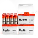 Ryde: Energize Shot Dex124; Tropical Flavor Dex124; Green Tea Coffein, Taurine, Ginseng Extract & B Vitamin Dex124; 0 Kalorier, 0 Sukker Dex124; 2 FL OZ Skud Dex124; Øger energi * (24 Pack)