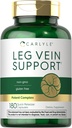 Carlyle Leg Vein Supplement 124; 180 Kapsler; 124; Understøtter sund Vein funktion; 124; Non- GMO, Gluten fri